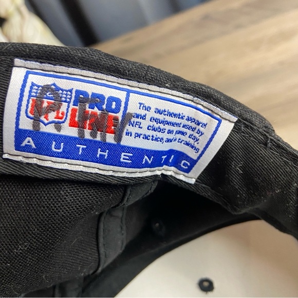 Cincinnati Bengals Logo Reebok NFL Authentic Blue Hat Cap Adj - Picture 7 of 7